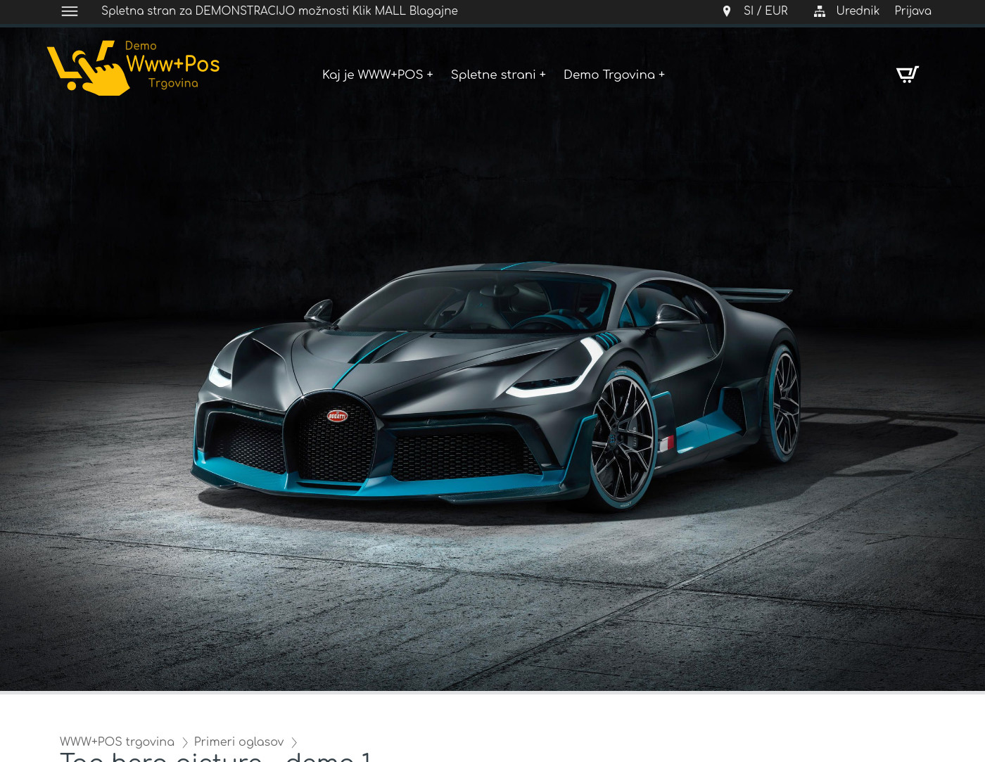 Hero Picture with Transparent BG under head navigation